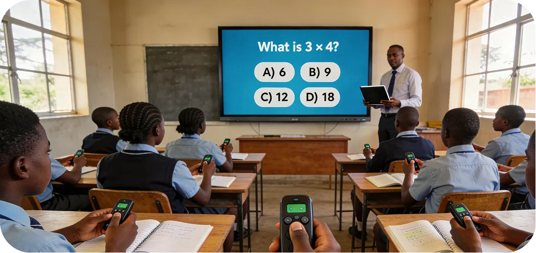 Formative assessments using clickers